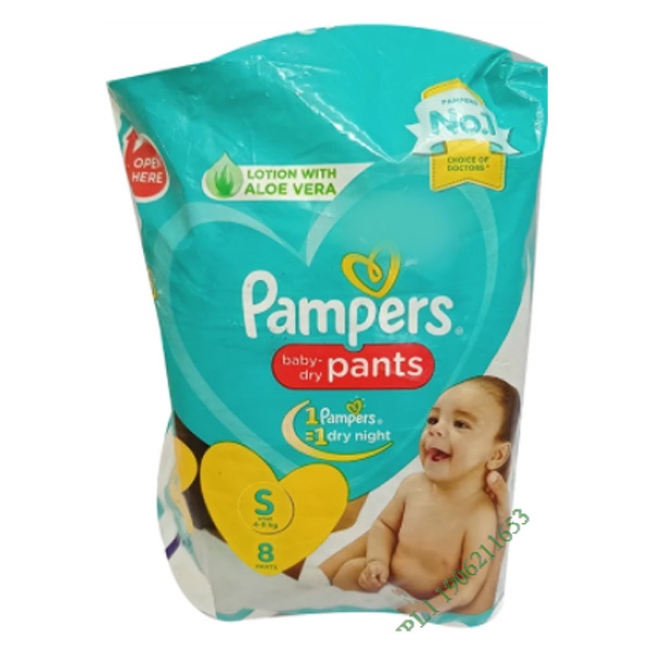 PAMPERS SMALL (4-8)KG 8S