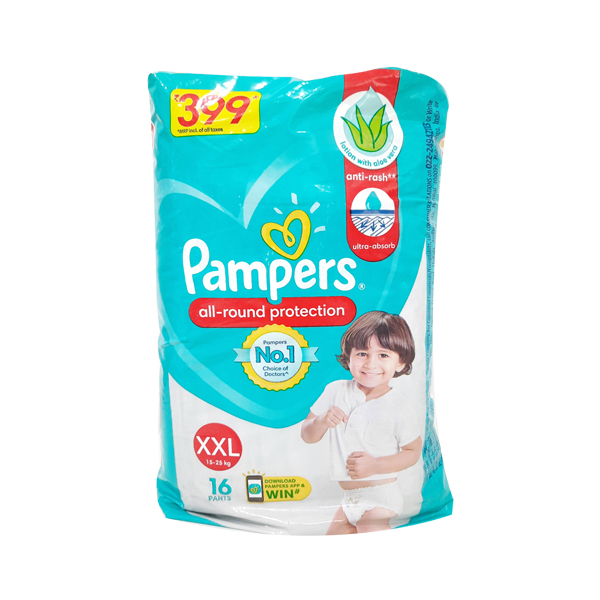 PAMPERS XXL (15-25)KG 16S