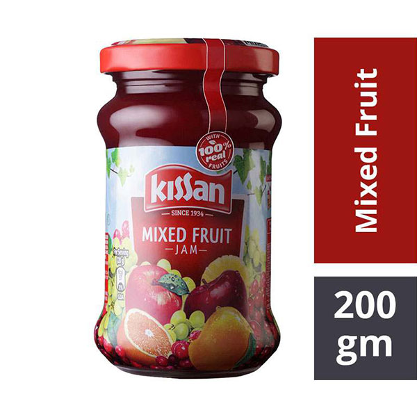 KISSAN MIXED FRUIT JAM 200GM