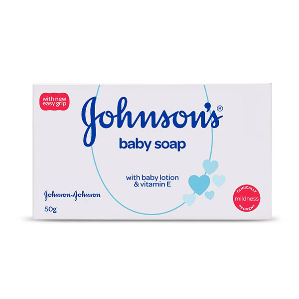 JOHNSON BABY SOAP  VITAMIN E 50GM