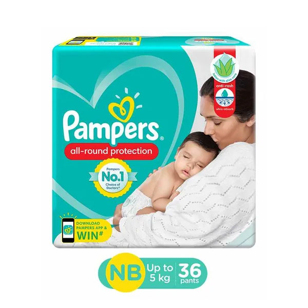 PAMPERS NEW BORN RS-36 4S