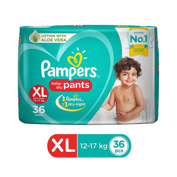 PAMPERS EXTRA LARGE (12-17)KG 20S