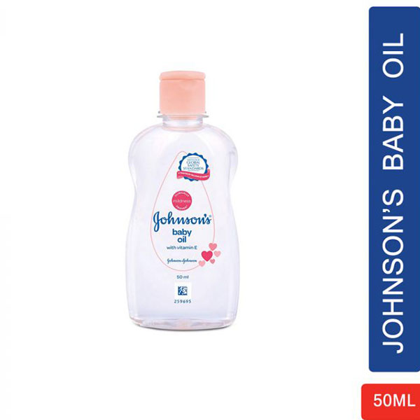 JOHNSON BABY OIL VITAMIN E  50ML