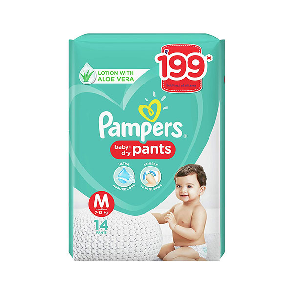 PAMPERS MEDIUM  (7-12)KG 13S