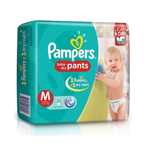 PAMPERS MEDIUM (7-12)KG 7S