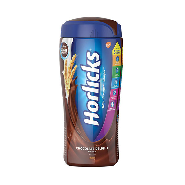 HORLICKS CHOCO  JAR 200GM