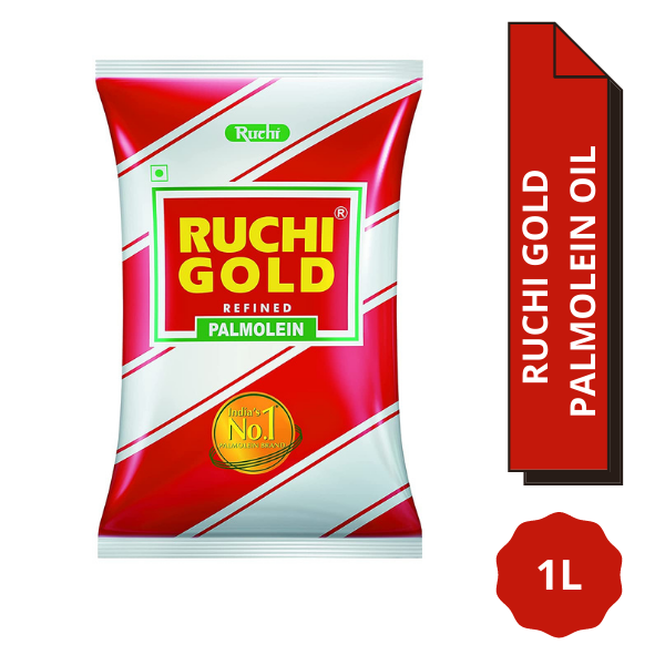 REFINED OIL 1L RUCHI GOLD