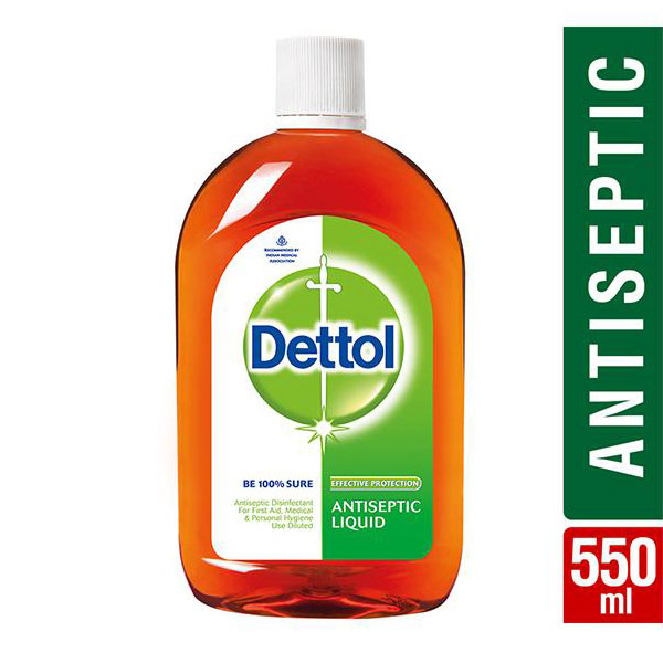 DETTOL ANTISEPTIC LIQUID 550ML