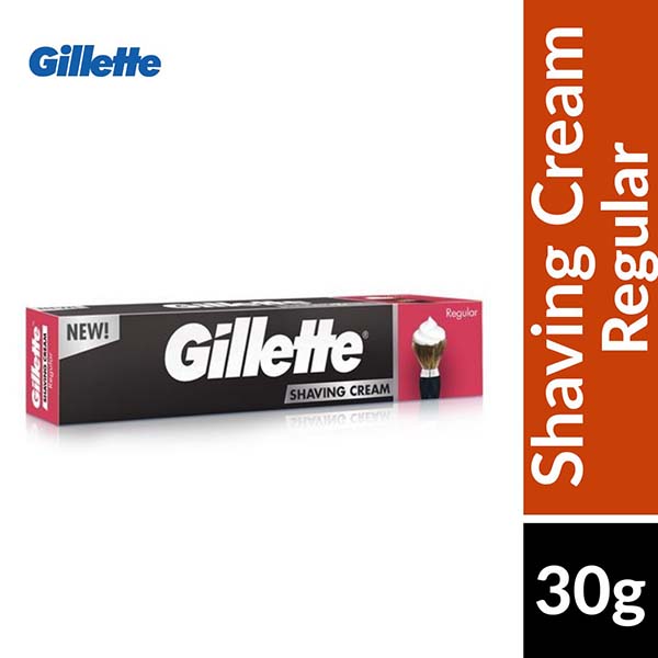 GILLETTE SHAVING CREAM REG 30GM