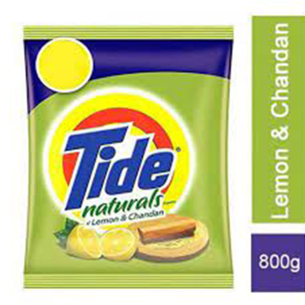 TIDE NATURAL DETERGENT POWDER 800GM